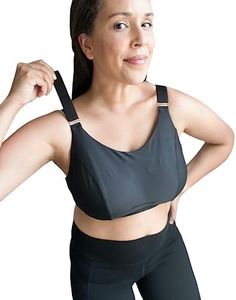 Sarah Wells Journey Pumping and Nursing Bra (Neutrals) (US, Alpha, Medium, Busty, Black)