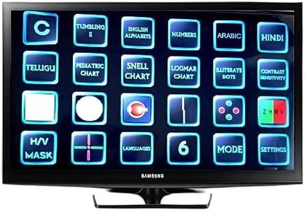 Shining Sun VISION LED Vision Chart 24 inch TV Compatible with (Samsung) Visual Acuity Chart