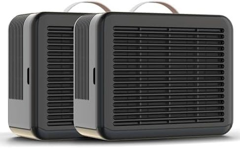 PuroAir Air Purifier 100i Smart HEPA Air Purifiers for Home Pets - Portable Small Air Purifier Filters up to 550 Ft² of Pollutants, Smoke, Pollen, Dust - Room Air Purifiers for Bedroom, Office (2PK)