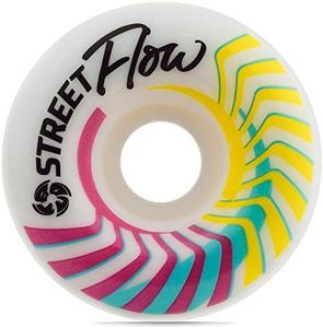 Bont Skates - Flow Park Roller Skate Wheels - Ramps Street Bowls Outdoor Recreational Quad Skating (Park 99A - Set of 4 Wheels)