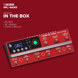 BOSS RC-600 Loop Station Pedal – Multi-Track Audio Recorder