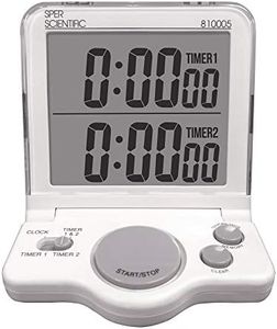 Sper Scientific 810005 Large Display Timer, White