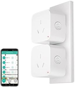 XENON Smart Plug, Wi-Fi Enabled, Voice Control - 2 Pack, Alexa, Google Home Compatible, Energy Monitoring, Timer Function, App Remote Control, No Hub Required, Family Sharing, WiFi Power Plugs