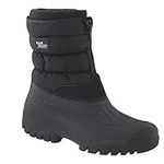 PEAK VALLEY Ladies Horse Riding Yard Water Resistant Walking Snow Winter Ski Outdoor Wellington Thermal Farm Mucker Boots (BLACK, uk_footwear_size_system, adult, women, numeric, medium, numeric_6)