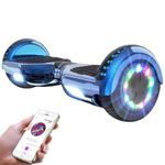 GeekMe Hoverboards for kids 6.5 Inch, Quality hoverboards with Bluetooth Speaker,Beautiful LED Lights,Gift for kids and teenager