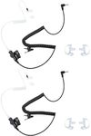 HEOPBIRD 2 Pack Police Earpiece 3.5