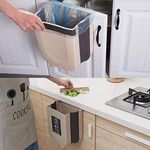 Istara Collapsible Foldable Waste Bins, Hanging Trash Holder for Bathroom Bedroom Office Car, Portable Home & Outdoor Garbage, Hanging Trash Can for Kitchen Essential