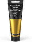 GOTIDEAL Acrylic Paint Metallic Gol