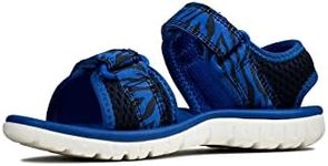 Clarks Boy's Surfing Tide Sling Back Sandals, Blue Navy Combi Navy Combi, 11 UK Child