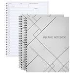 Juvale 2 Pack Meeting Notebooks for