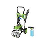 Greenworks 1800 PSI 1.1 GPM Cold Water Electric Pressure Washer Green 5113102HDVT