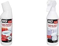 HG 322050106 Super Powerful Toilet Cleaner 500 ml & 320050106 Hygienic Toilet Area Cleaner, 1-Pack, 1