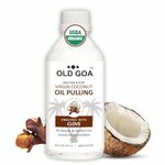 OLDGOA Oil Pulling Mouthwash | Cold Pressed Virgin Coconut Oil | Ayurvedic Mouthwash | For Healthy Teeth & Gums, Bad Breath, Healthier Oral Hygiene, Teeth Whitening, Fresh Breath, Detoxification | Oral & Dental Care| Best Formula | Clove | 200ML