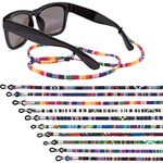 EAONE 10 Pieces Eye Glasses Holders Around Neck, Glasses Strap Sports Sunglasses Strap Eyeglasses Lanyard for Men Women Kids (Colorful), Colorful, 10 Pieces 10 Colors