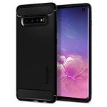 Spigen Rugged Armor Case Compatible with Samsung Galaxy S10 - Matte Black