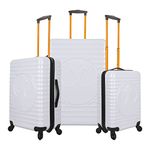 Bioworld Star Wars Episode 4: A New Hope 3-Piece Luggage Set in Rebel White, White, One size