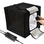 Godox LSD60 Mini Photography Studio Lighting Tent, 5800K Double LED Light Boards Studio Box for Photography Shooting (24 x 24 x24 inch)