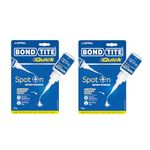 Bondtite Quick Spot-On Instant Adhesive| 10g (Pack of 2) | DIY Repairs, Crafts, and Household Fixes, All-Purpose Adhesive with Precision Nozzle & Anti-Clog Cap