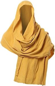 GRACEART Post Apocalyptic Shawl Hood Scarf Shaman Cowl Medieval Costume Sash