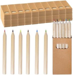 Olutacot 110 Packs/660 Pcs Mini Drawing Colored Pencils Pre Sharpened Colored Pencils Portable Short Fat Pencils Bulk Mini Art Coloring Supplies for Children Painting Classroom School Supplies