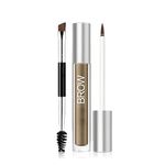 Multibrite Makeup Eyebrow Gel Waterproof Long Lasting Eyebrow Gel Professional Makeup Eyebrow Tint Natural Versatile Tinted Brow Gel Creates Natural Looking Brows (Light Brown 04)