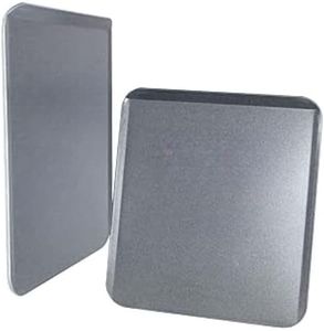 2X 33cm Slide Off Baking Cookie Sheet Tray Superior Double Coated Non Stick, Made in England