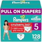 Pampers Diapers Size 5, 128 Count -