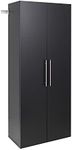 Prepac HangUps Shoe Storage Cabinet, 30", Black