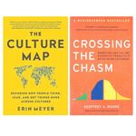 The Culture Map: Decoding How People Think + Crossing the Chasm, 3rd Edition ( Set Of 2 Books )
