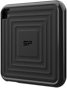 Silicon Power 512GB Portable SSD, Compact Pocket-Size USB 3.2 Gen 2 External Solid State Drive, Up to 540MB/s, PC60 Series