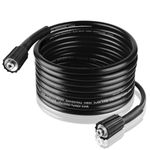 Pressure Washer Hose 25 FT×1/4", Kink Resistant Replacement Power Washer Hose, M22-14mm Female Thread, High Pressure Washer Extension Hose for Most Bands, 5800 PSI