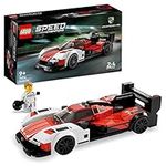 LEGO Speed Champions Porsche 963, Model Car Building Kit, Racing Vehicle Toy for Kids, 2023 Collectible Set with Driver Minifigure 76916