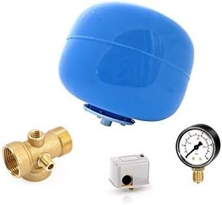 Zilmet Kit IDROSFERA, Raccordo 5 Vie, MANOMETRO, Teflon E PRESSOSTATO Tipo Square D per Autoclave