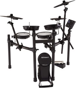 Roland TD-07KV Electronic Drum Kit – Mesh Pads, Compact Design