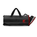 Lifelong LLGB02 Gym Bag|Unisex Gym Bags|Adjustable Shoulder Bag for Men|Duffle Gym Bags for Men|Carry Gym Accessories|Fitness Bag|Sports &Travel Bag|Gym kit Bag (Black, 6 Months Warranty)