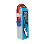 Gens ace LiPo Battery Pack 3300mAh 60C 6S 22.2V with EC5 Plug for RC Car Boat Truck Heli Airplane