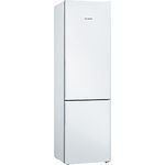 Bosch Home & Kitchen Appliances KGV39VWEAG Serie 4 Freestanding Fridge Freezer with Low Frost and VitaFresh, 201cm, 343L capacity, 60cm wide, White