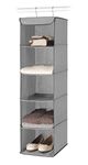 Whitmor 6536-300-GREY Hanging Accessory Shelves, Grey