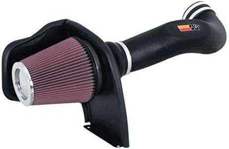 K&N Cold Air Intake System: High-Flow Air-Filter, Increase Performance: Compatible with 2005-2007 CHEVROLET/CADILLAC/GMC Silverado 1500; Silverado SS; & Select Models in Description) 57-3050