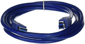 QVS 6-Foot Blue USB 3.0 Type A Male