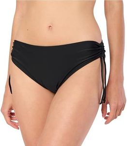 Merry Style Braguitas de Bikini para Mujer Bañadores Bragas de Bikini Parte Abajo Bragas sin Costuras Mujeres Ropa Interior de Verano MSVR2 (Negro (9240), 40)