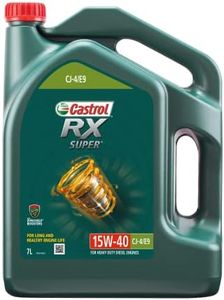 Castrol 15W-40 CJ-4/E9 RX Super Engine Oil 7 Litre