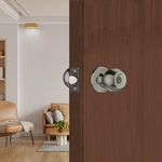 Godrej Cylinderical Lock |Keyless|Classic Rang |for Bathroom, Bedroom Suitable for Residential Doors & Commercial| Backset70 mm | Door Thickness 32mm to 45mm | Keyless entery |Antique Brass Finish