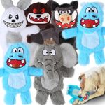 Bzonsmart 6 Pack Squeaky Dog Toys for Small Medium Large Dogs