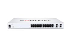 FORTINET FortiSwitch 124F-FPOE - FS-124F-FPOE, L2+ Managed POE Switch with 24GE + 4SFP+, 24port POE. Rack Mountable