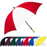 Stromberg Brand The Hole in One Golf Umbrella, Red/White, One Size