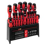 Performance Tool - 39pc Screwdriver Set w/Rack (W1727), Hand Tools - Screwdriver Sets