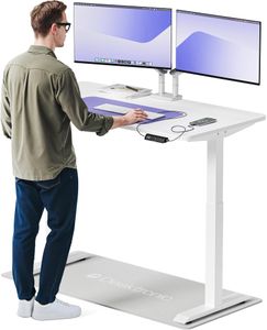 Desktronic HomeOne Electric Standing Desk 140x70cm – Dual Motor, USB/USB-C, Memory Presets