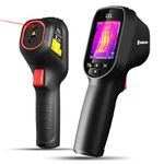 HIKMICRO E1L Compact Thermal Imaging Camera, 160 x 120 IR Resolution/19200 Pixels, 25Hz Refresh Rate, Portable Handheld Infrared Thermal Imager with Laser Pointer, -20 °C ~550 °C Temperature Range