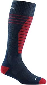 Darn Tough Vermont Kids Edge OTC Midweight Ski & Snowboard Sock (Style 3805) - Eclipse, Small